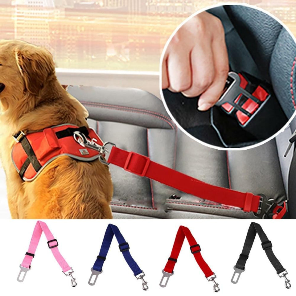 Adjustable Dog  Safety Seat Belt