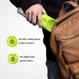 Dogs Walking Travel Feeder Water Bottle