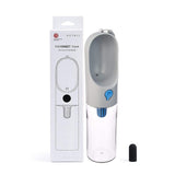 Dogs Walking Travel Feeder Water Bottle