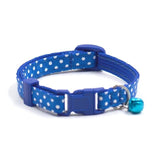 1Pc Adjustable Dot Printed Little Dog Collars