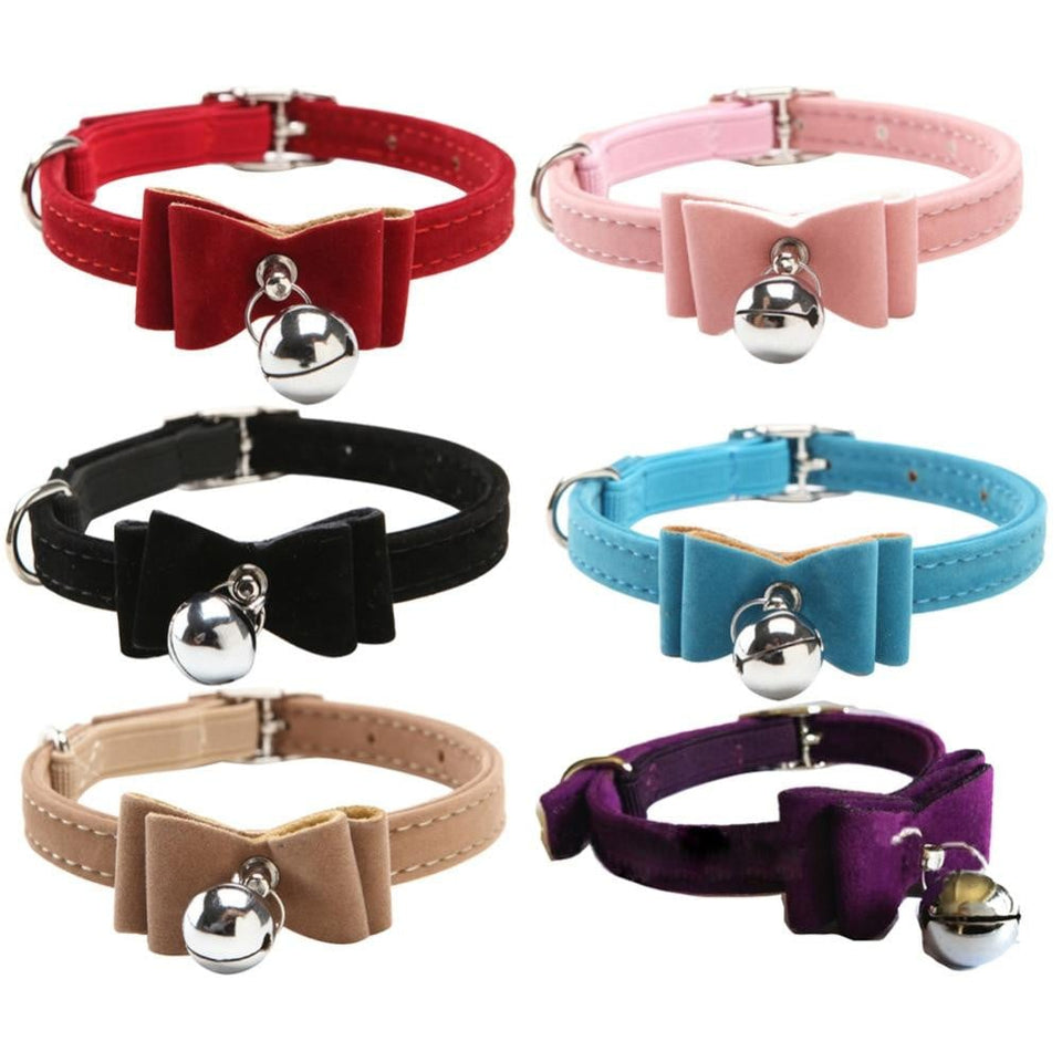 female puppy collars with safety elastic