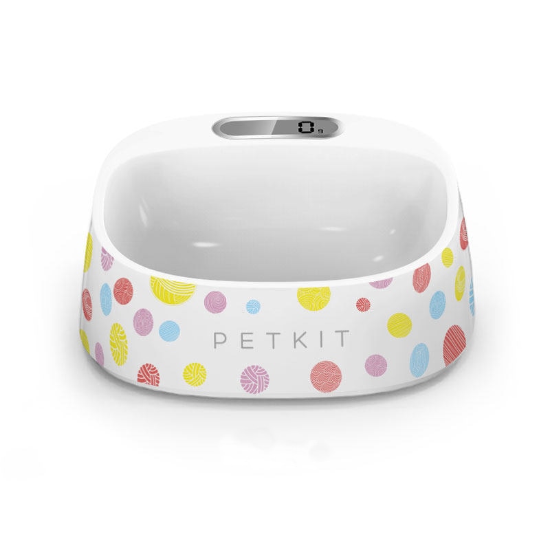 Dog food digital feeding bowl