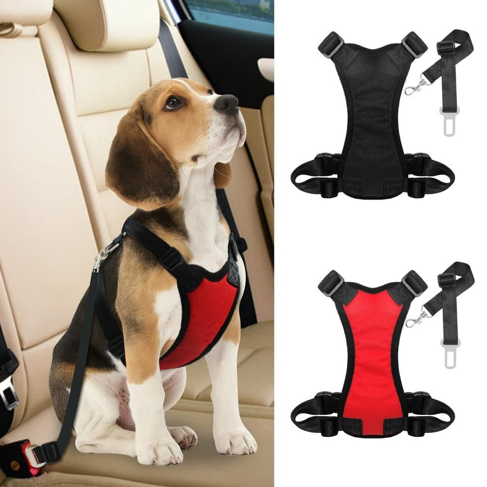 Dogs Safety Nylon Car Seat Belt