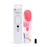 Dogs Walking Travel Feeder Water Bottle