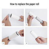 Pet dog Hair remover cleaning roller brush