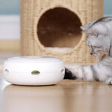 Mouse Donut Automatic Turntable puppy and cat Toy