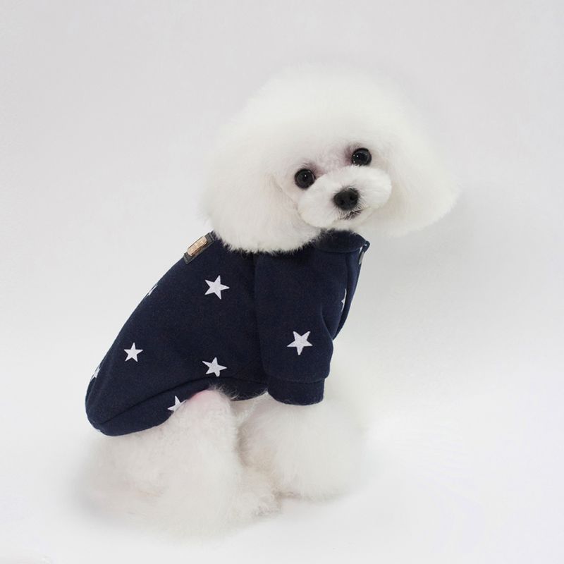 Perfect Suite Five Stars Pattern Puppy Clothes
