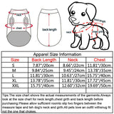 Perfect Suite Five Stars Pattern Puppy Clothes